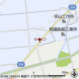 岡本養鶏所周辺の地図