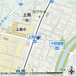 静岡県浜松市中央区十軒町210周辺の地図