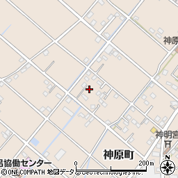 静岡県浜松市中央区神原町835周辺の地図