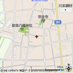 静岡県浜松市中央区中里町344周辺の地図