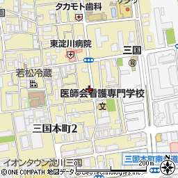 吉村材木店周辺の地図