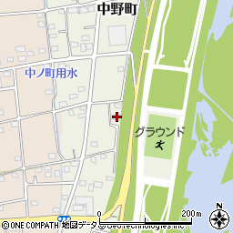静岡県浜松市中央区中野町3196周辺の地図
