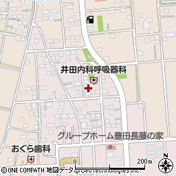静岡県磐田市上新屋54周辺の地図