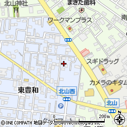 愛知県豊橋市弥生町東豊和46周辺の地図