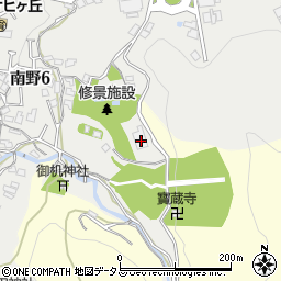 四條畷市役所　環境センター周辺の地図