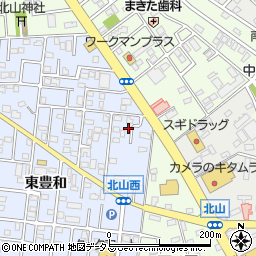 愛知県豊橋市弥生町東豊和47周辺の地図
