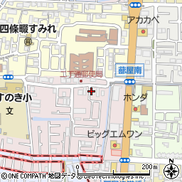 ニューヤマザキデイリーストア四條畷二丁通店周辺の地図