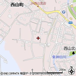 静岡県浜松市中央区西山町1133周辺の地図