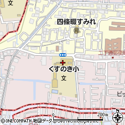 大阪府四條畷市二丁通町18-1周辺の地図