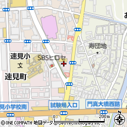 大阪府門真市速見町8周辺の地図