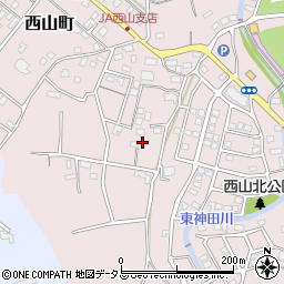 静岡県浜松市中央区西山町1135周辺の地図
