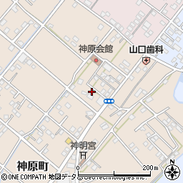 静岡県浜松市中央区神原町766周辺の地図