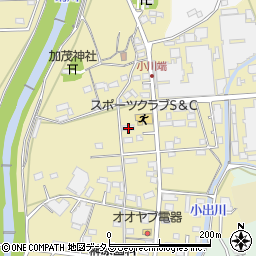 静岡県菊川市加茂2870周辺の地図