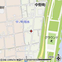 静岡県浜松市中央区中野町3211周辺の地図