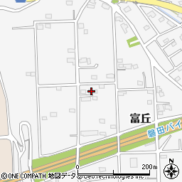 静岡県磐田市富丘288-4周辺の地図