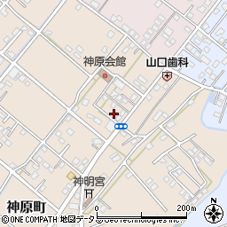 静岡県浜松市中央区神原町758周辺の地図