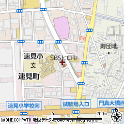 大阪府門真市速見町6-11周辺の地図
