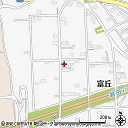 静岡県磐田市富丘288-2周辺の地図