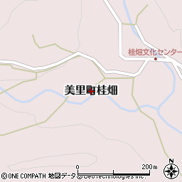 三重県津市美里町桂畑周辺の地図