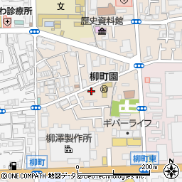 タイムパーキング柳町第２駐車場周辺の地図