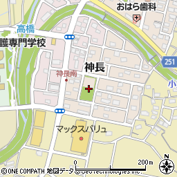 静岡県袋井市神長6周辺の地図