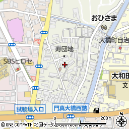 大阪府門真市寿町12周辺の地図