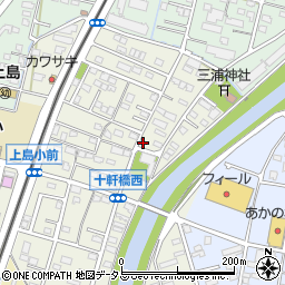 静岡県浜松市中央区十軒町274周辺の地図