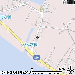 静岡県浜松市中央区白洲町3303周辺の地図