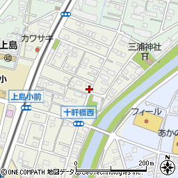 静岡県浜松市中央区十軒町269周辺の地図