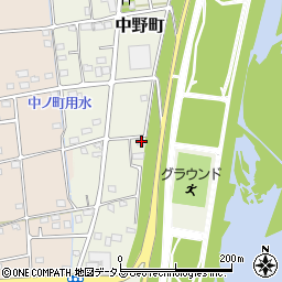 静岡県浜松市中央区中野町3194周辺の地図