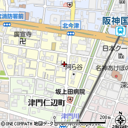 阪神不動産販売今津ビル周辺の地図