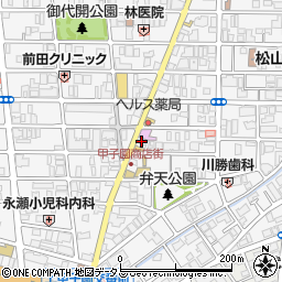 いのうえ歯科医院周辺の地図