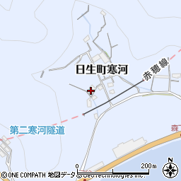 岡山県備前市日生町寒河2389周辺の地図