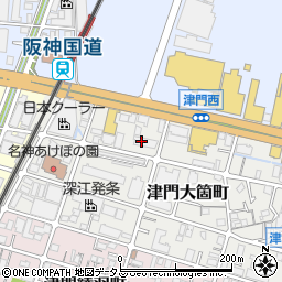 井阪運輸株式会社　本社周辺の地図