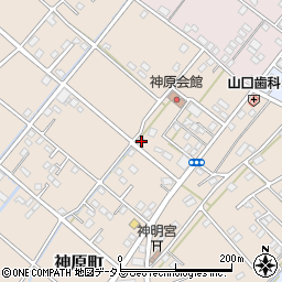 静岡県浜松市中央区神原町770周辺の地図