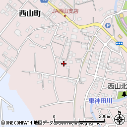 静岡県浜松市中央区西山町1120周辺の地図