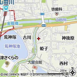 京都府木津川市相楽姫子39周辺の地図