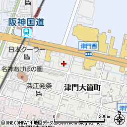 井阪運輸周辺の地図