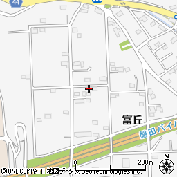 静岡県磐田市富丘290周辺の地図