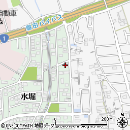 静岡県磐田市水堀299周辺の地図