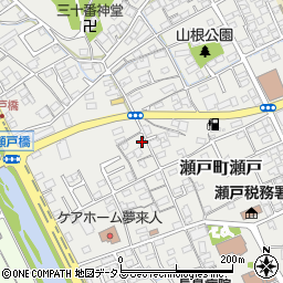 岡山県岡山市東区瀬戸町瀬戸318周辺の地図
