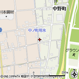 静岡県浜松市中央区中野町3190周辺の地図