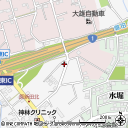 静岡県磐田市富丘957周辺の地図