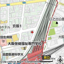 セレニテ新大阪弐番館周辺の地図
