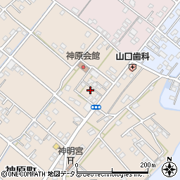 静岡県浜松市中央区神原町754周辺の地図