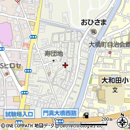 大阪府門真市寿町12-16周辺の地図