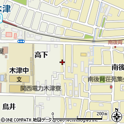 京都府木津川市木津南後背109-23周辺の地図