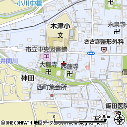 小寺町公民館周辺の地図