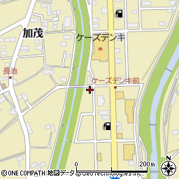 静岡県菊川市加茂6212周辺の地図