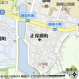 兵庫県赤穂市正保橋町周辺の地図